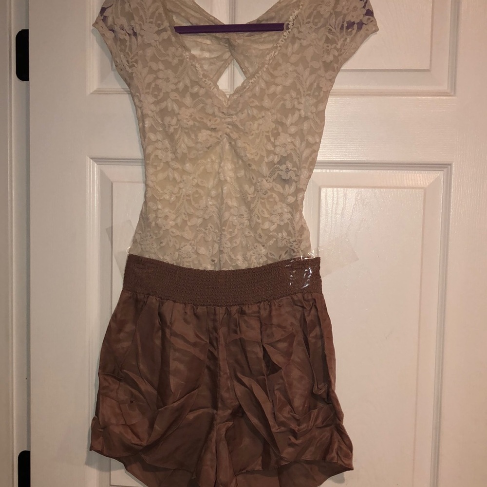 Top and shorts